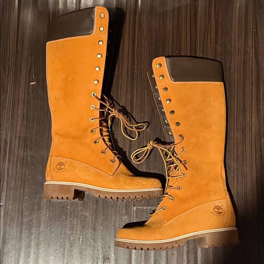 @jahcourtneyw : 💛NEW 14" Timberland™ Knee-High Boots Size 5.5💛 - Picture 5 of 14